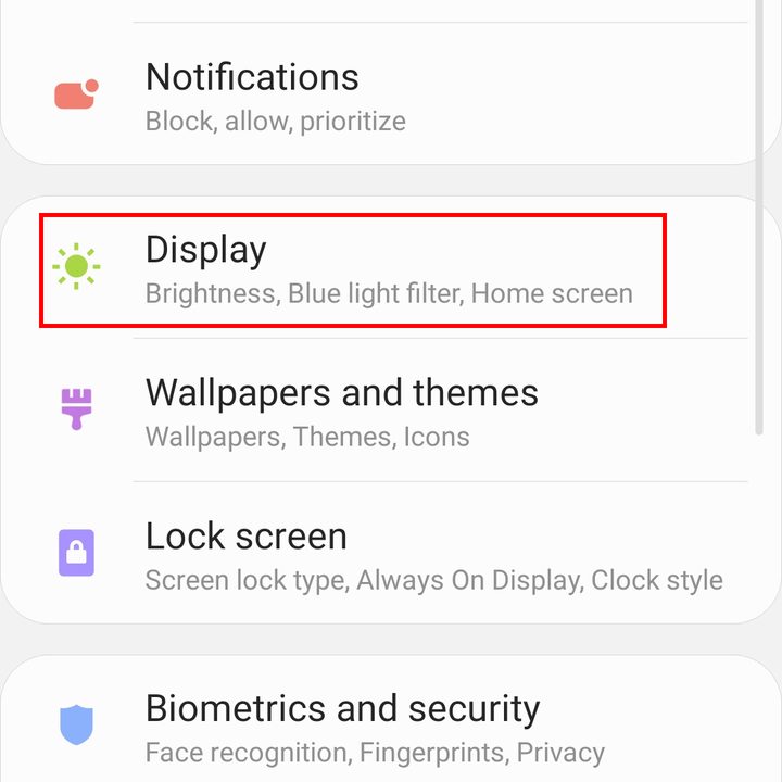 Galaxy S10 tips - edge screen