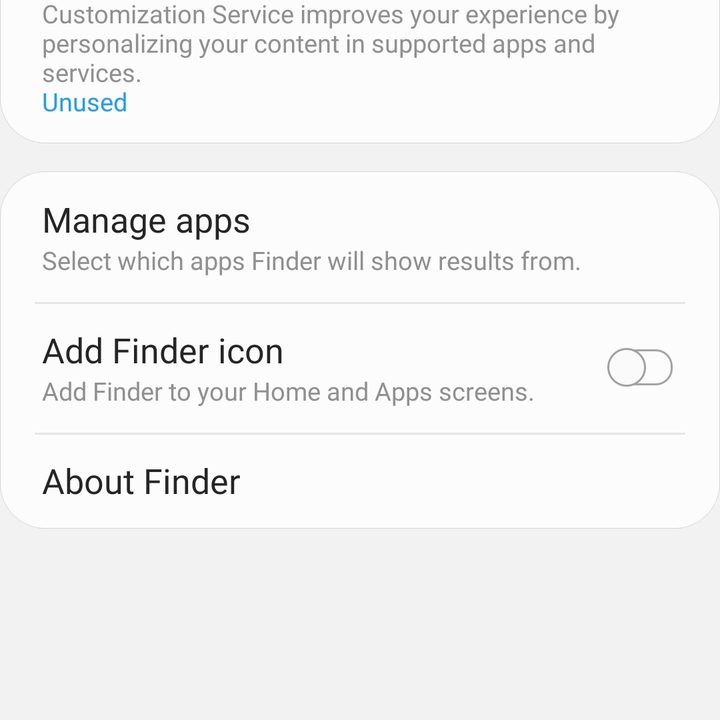 Galaxy S10 tips - Finder
