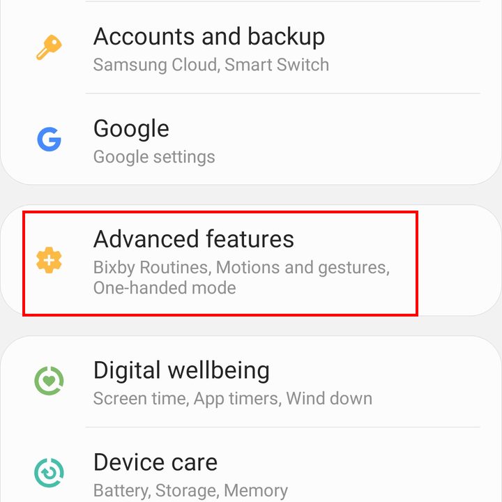 Galaxy S10 tips - pop-up view