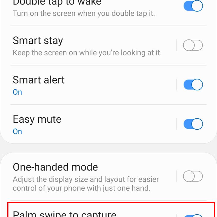 Galaxy S10 tips - screenshot