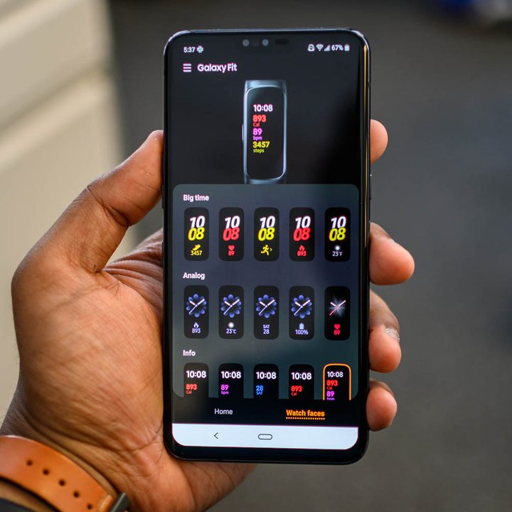 Samsung Galaxy Fit Hands-on review