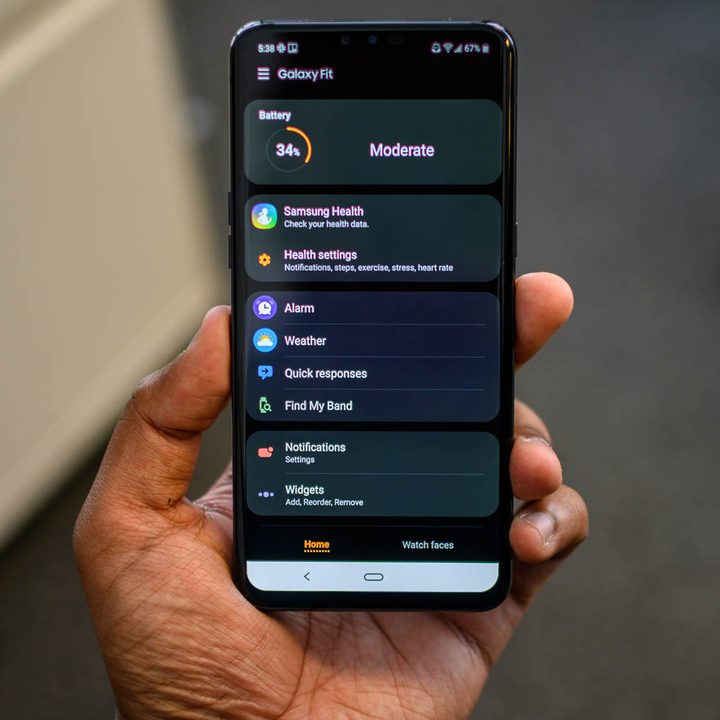 Samsung Galaxy Fit Hands-on review