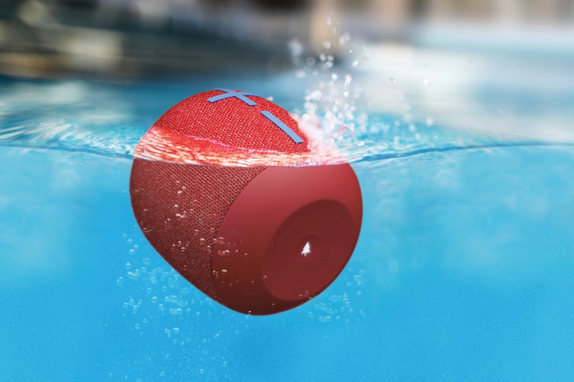 ultimate ears wonderboom 2 bluetooth speaker red water