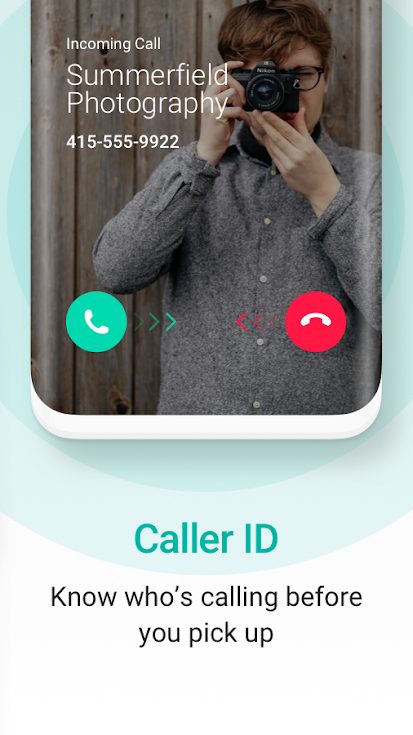 2ndLine caller ID.
