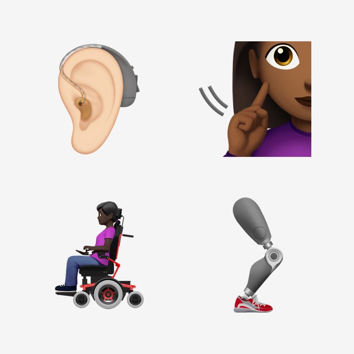 world emoji day new emojis for iphone android apple disability leg hearing