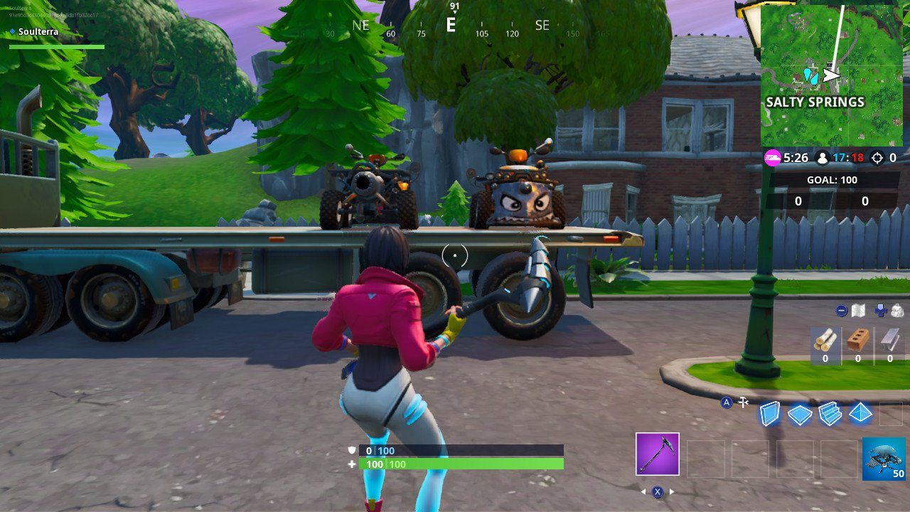 fortnite birthday cake locations