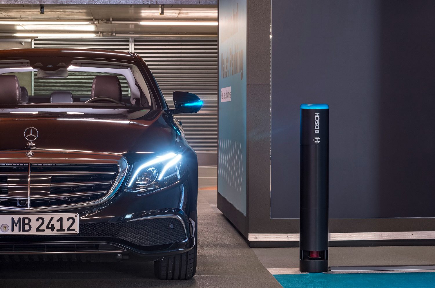 mercedes benz and bosch develop automated parking technology 3