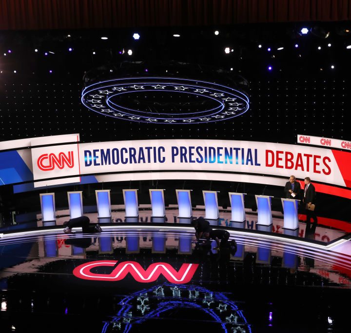The CNN Democratic Primary Debate