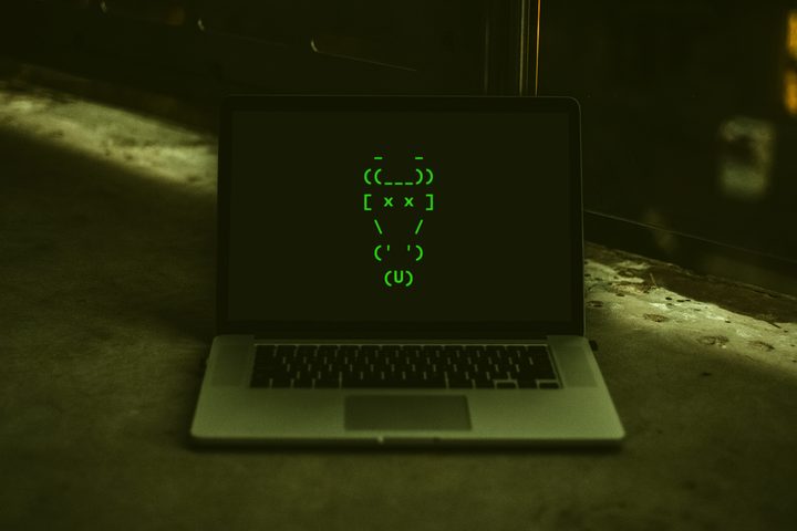 Computer Illustration showing Cult of the Dead Cow's logo