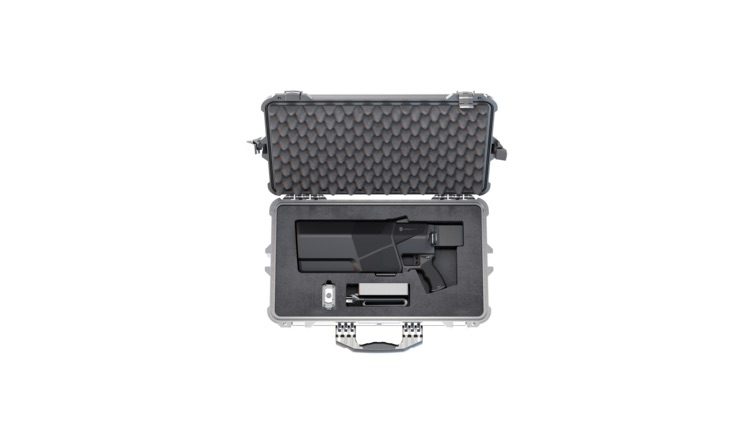 this compact drone gun can down a rogue quadcopter at 500 meters dronegun mkiii  5