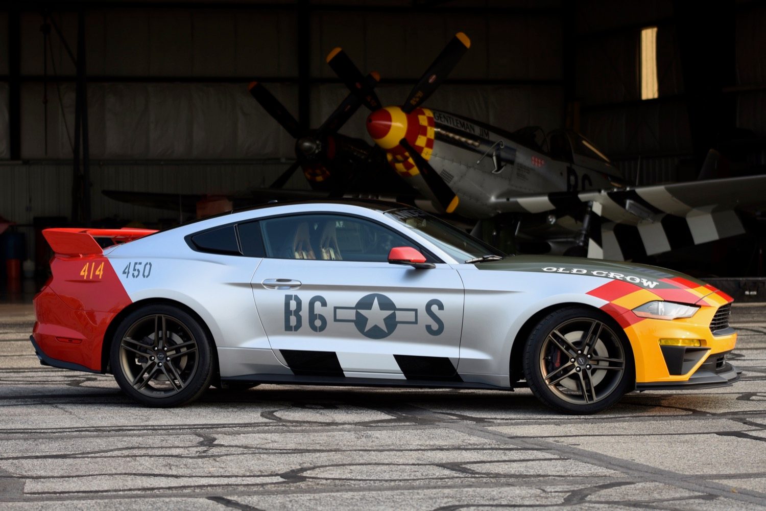 ford and roush old crow mustang gt