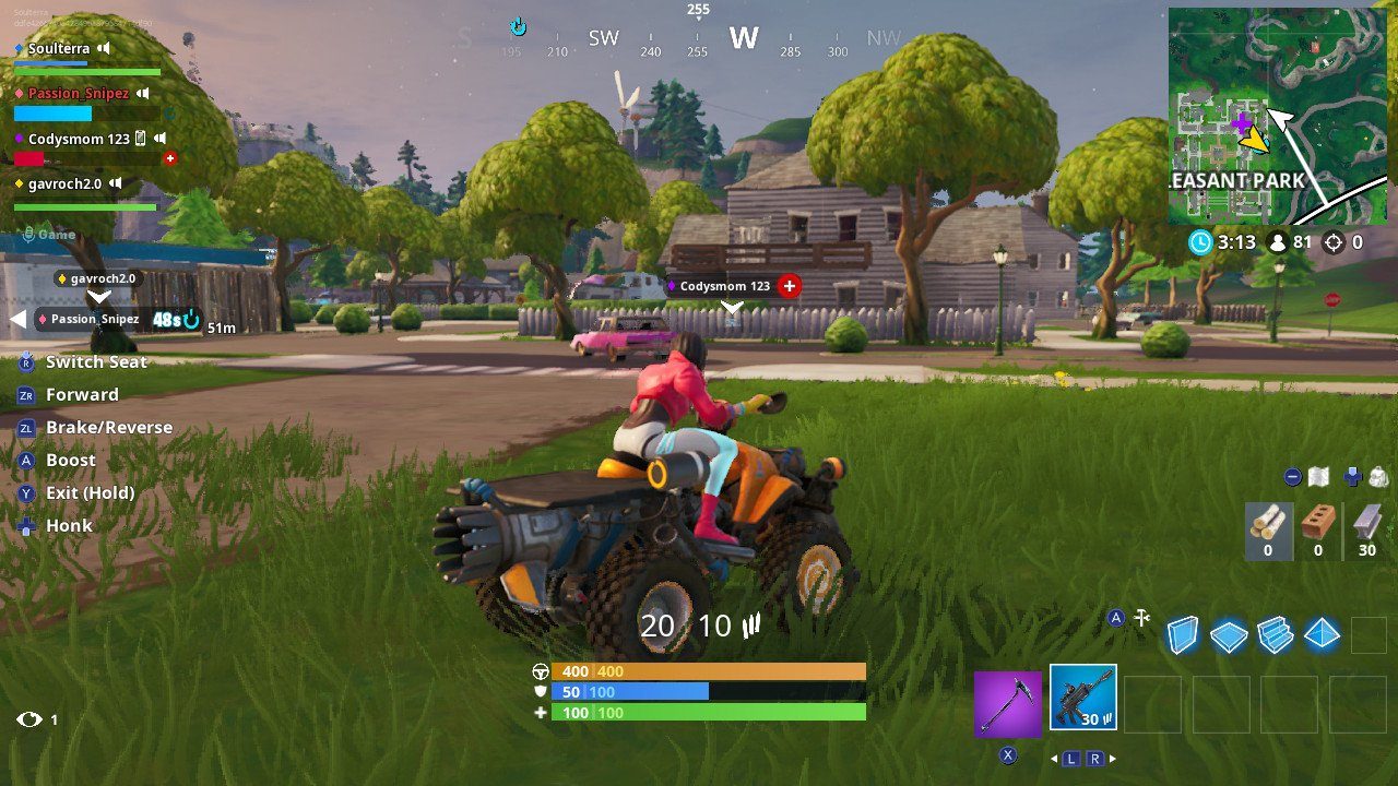 fortnite overtime challenges season 9