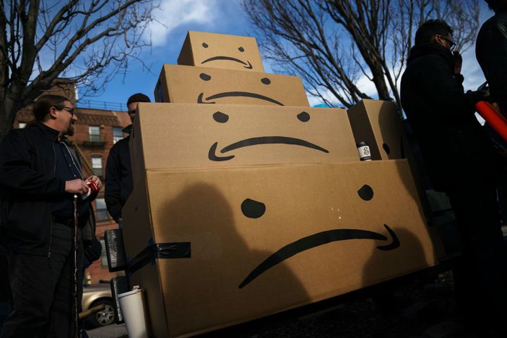 Amazon went down during Prime Day.