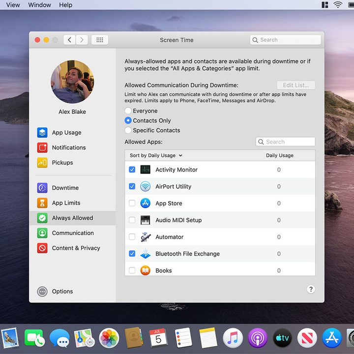 How to use Screen Time on a Mac