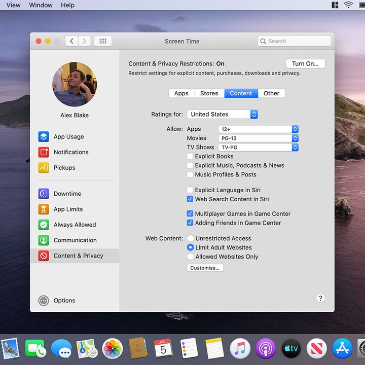 How to use Screen Time on a Mac