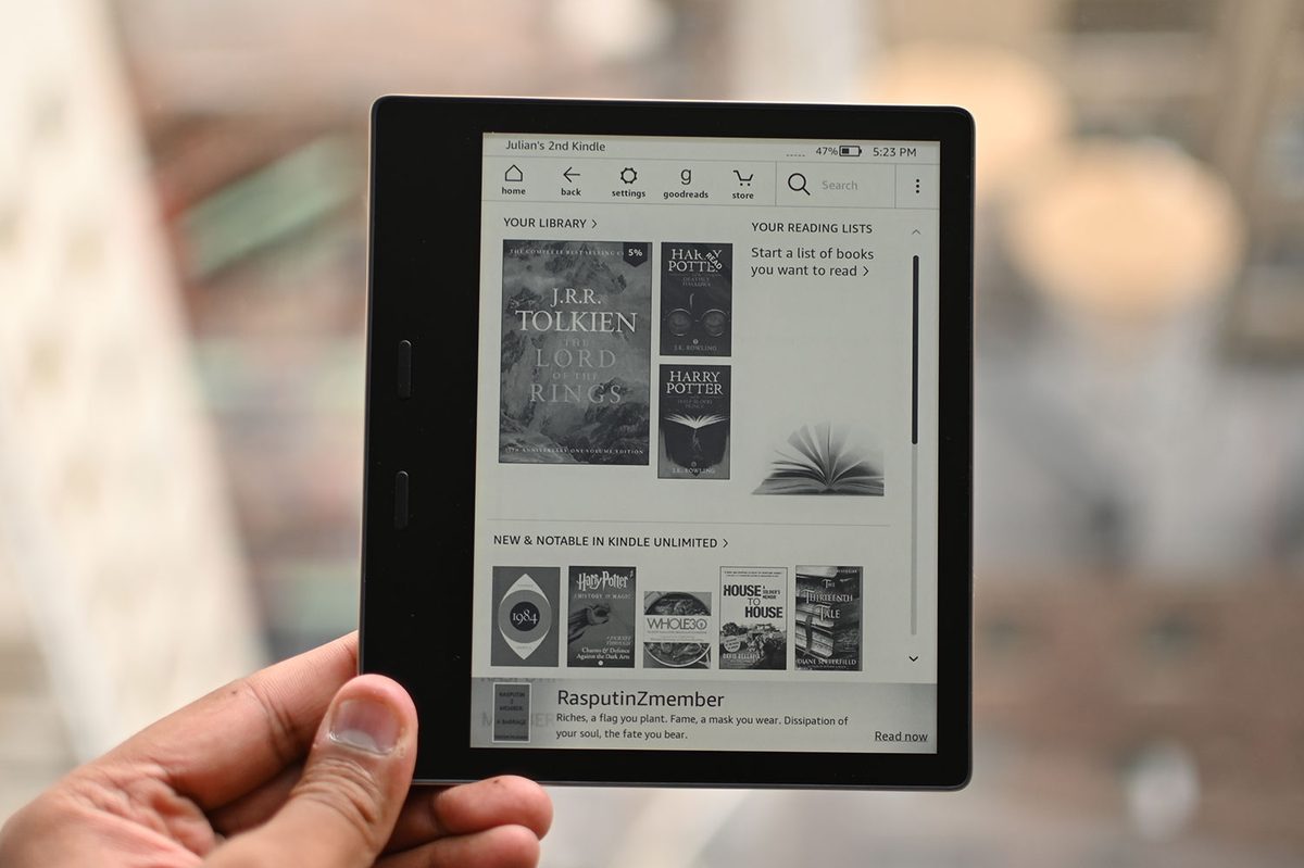 Kindle Oasis (2019) Review