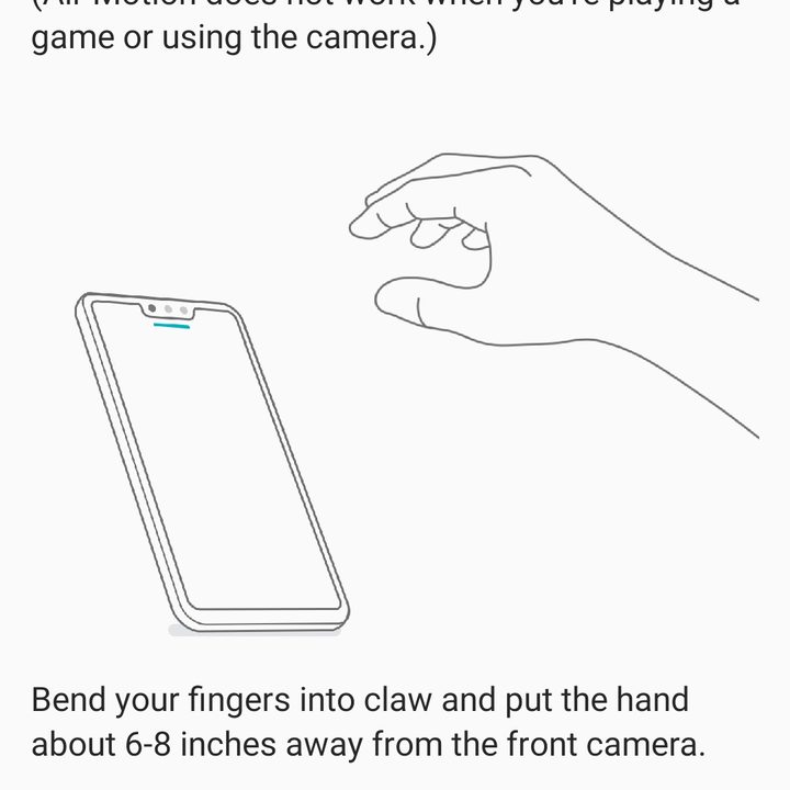 lg g8 thinq tips and tricks air motions menu 3