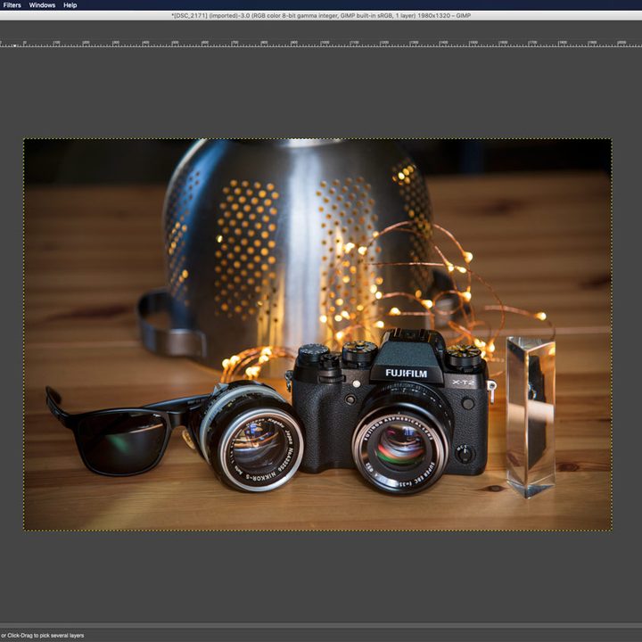 gimp vs photoshop screen