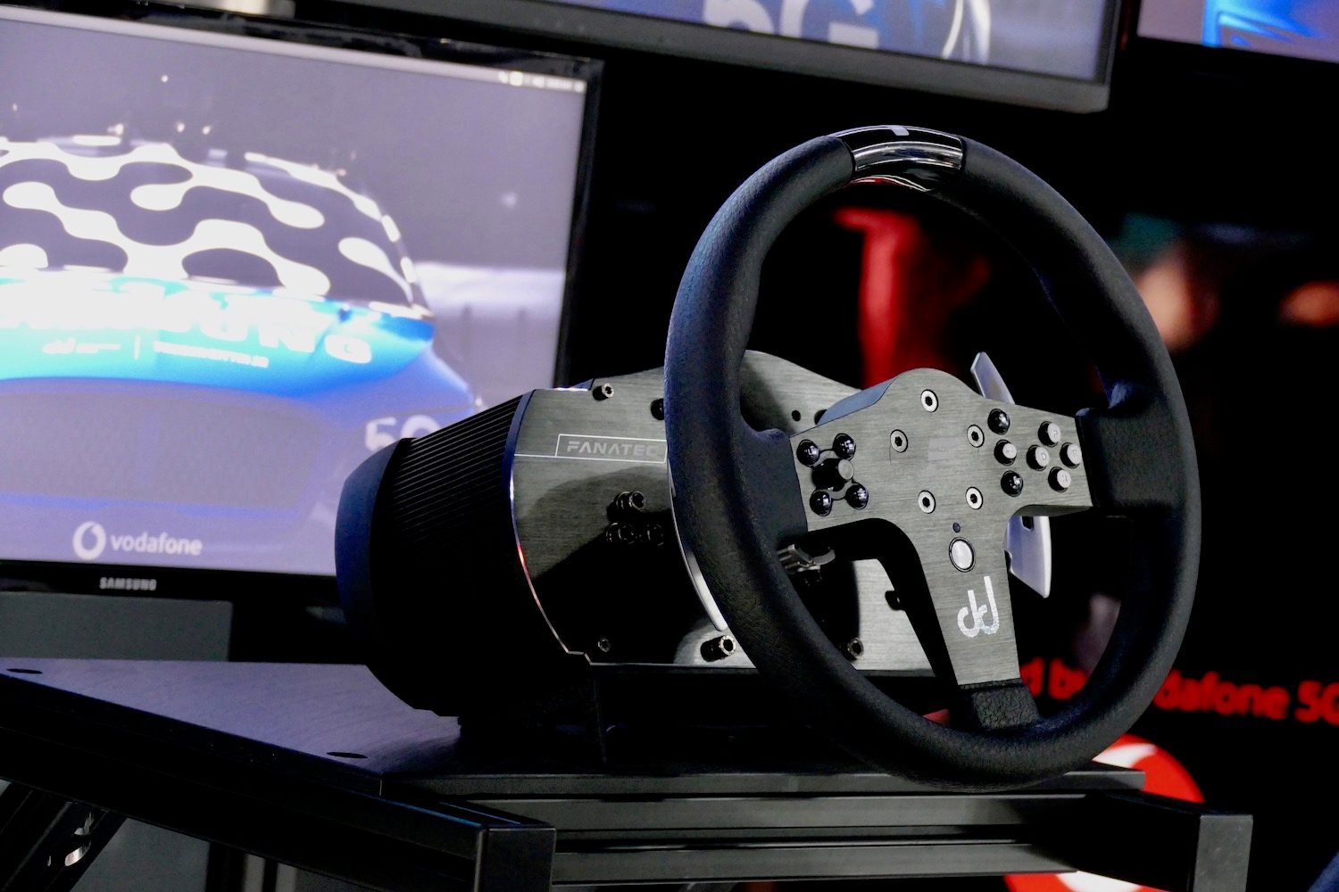 samsung 5g goodwood festival of speed drift news steering wheel