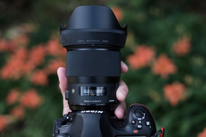Sigma 28mm F1.4 Art lens