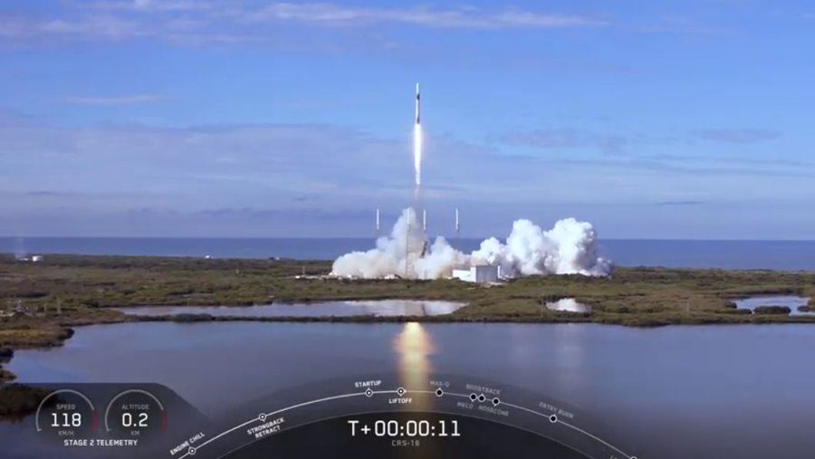 Watch live: SpaceX launches Falcon 9 resupply mission to the ISS today ...