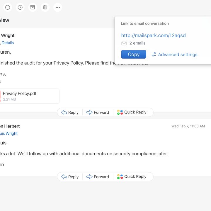 Spark running on a Mac.