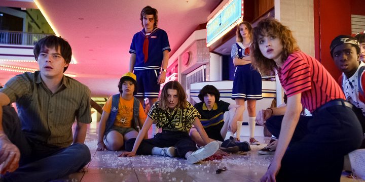 Stranger Things Season 3 in the mall