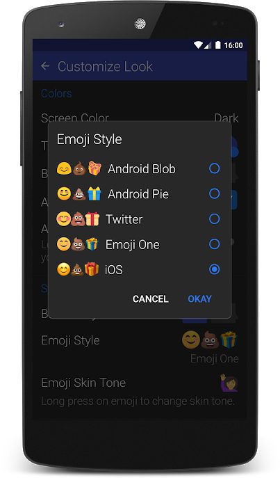 how to get emojis on your android phone textra2