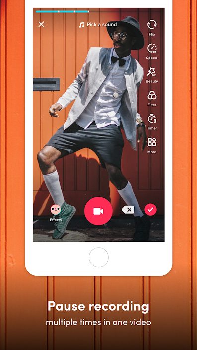 TikTok app screens