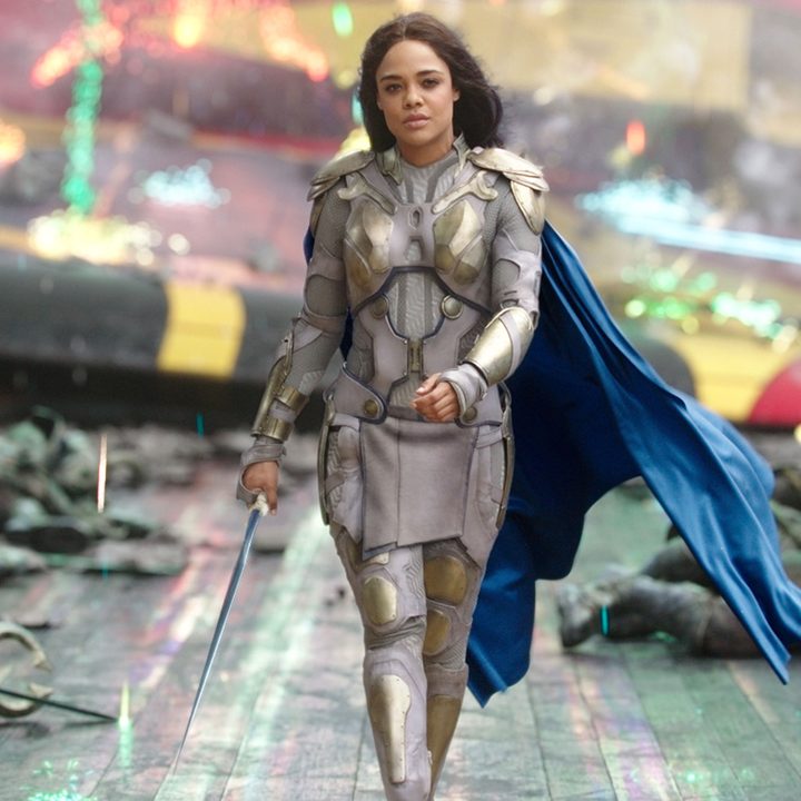 Tessa Thompson in Thor: Ragnarok.
