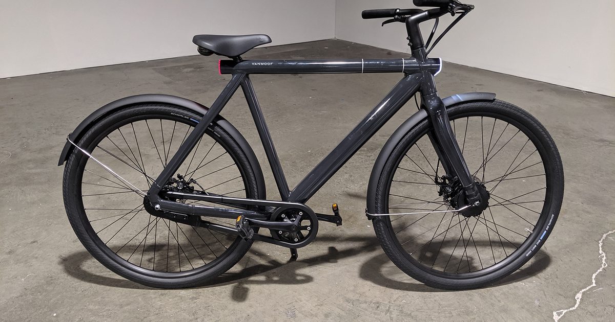 We were wrong. VanMoof ebikes aren