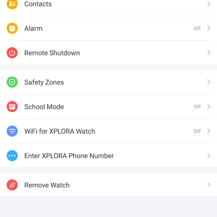 xplora 3s review smartwatch screenshot 2