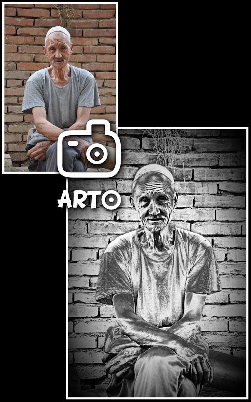 best black and white photo apps arto2