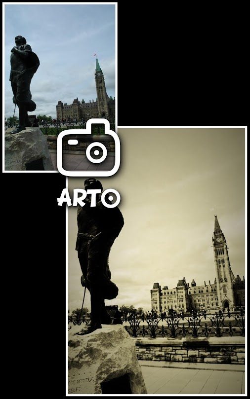best black and white photo apps arto3