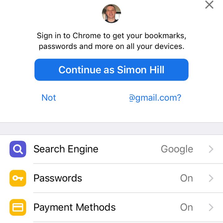 chrome tips android ios sign in 3