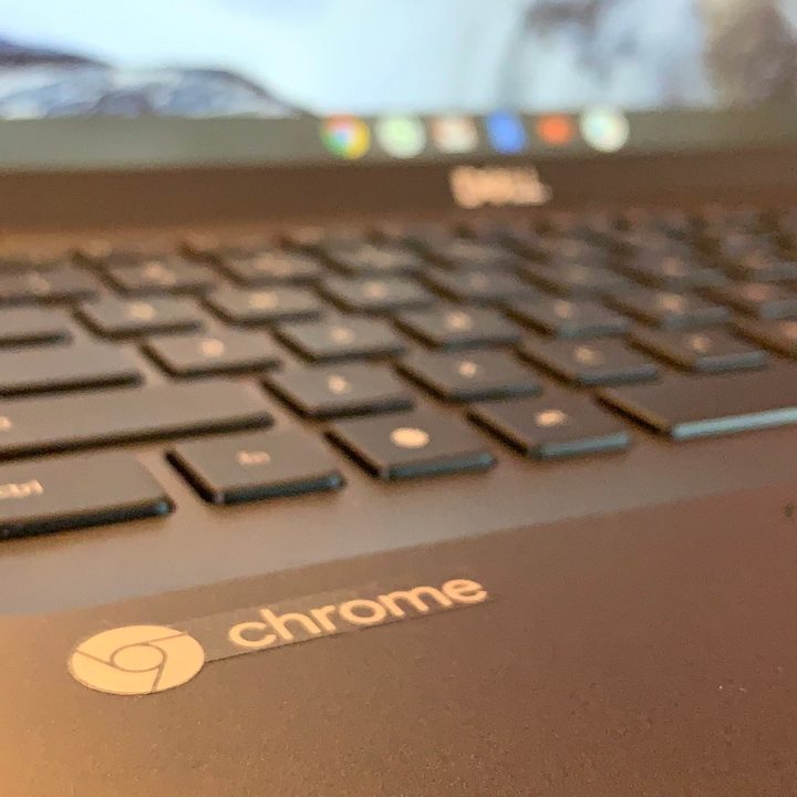 A Dell Chromebook