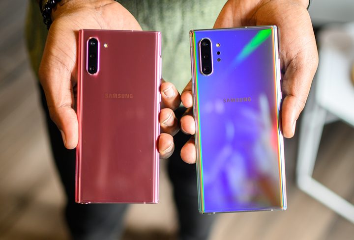 Samsung Galaxy Note 10 and Note 10 Plus