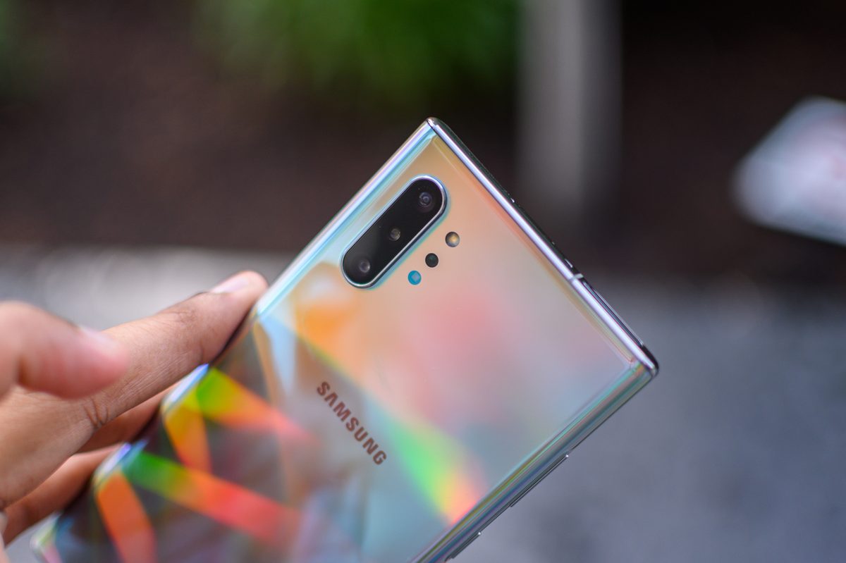 Samsung Galaxy Note 10 Plus rear camera