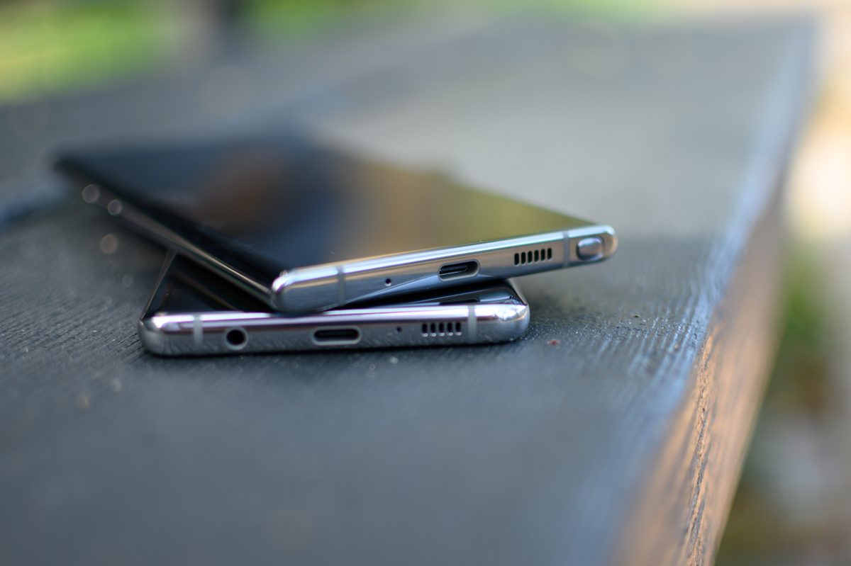 Samsung Galaxy Note 10 Plus and Galaxy S10 Plus
