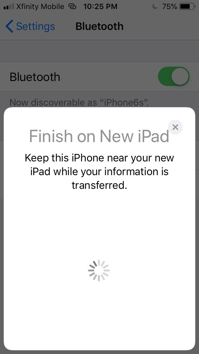 how to transfer data from an old iphone a new one quick start