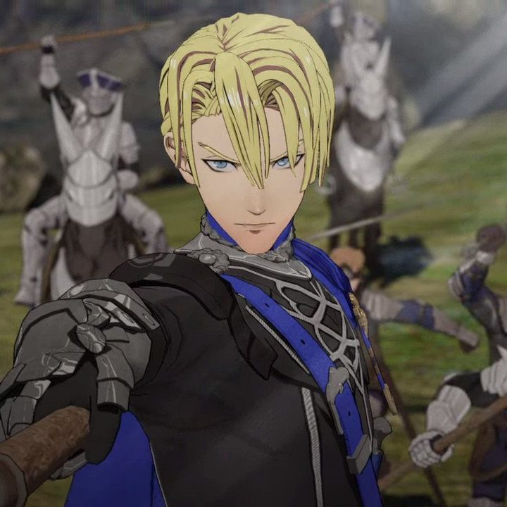 An older Dimitri commands his army in Fire Emblem: Three Houses.