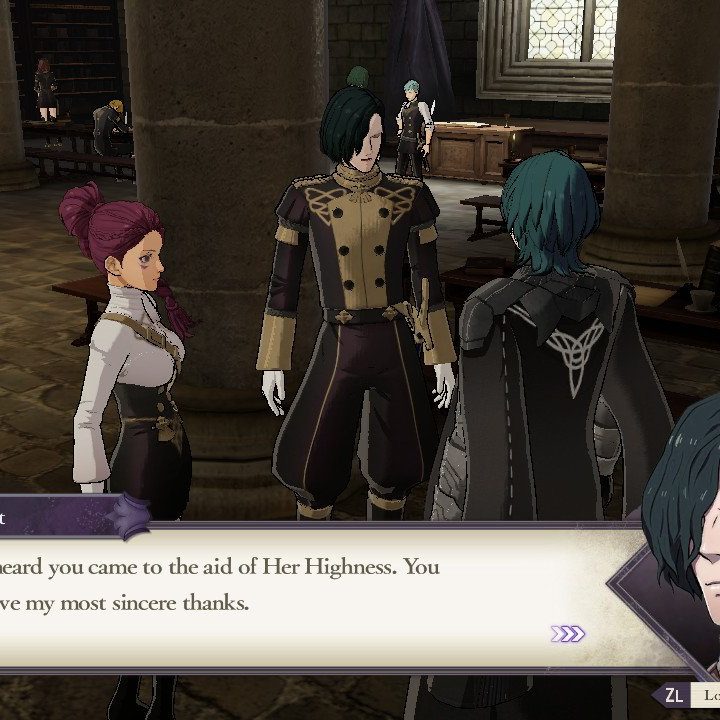 Fire Emblem: Three Houses Hubert