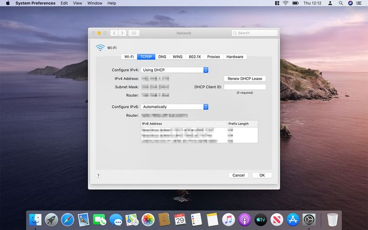 Fix Mac Wi-Fi problems - TCP/IP