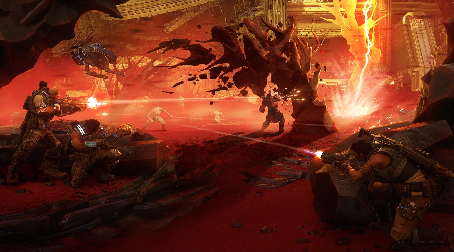 Gears 5 Campaign - Sand Overworld