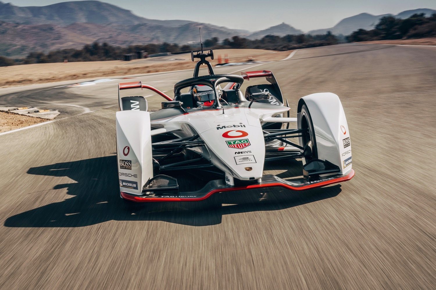 porsche 99x electric formula e race car