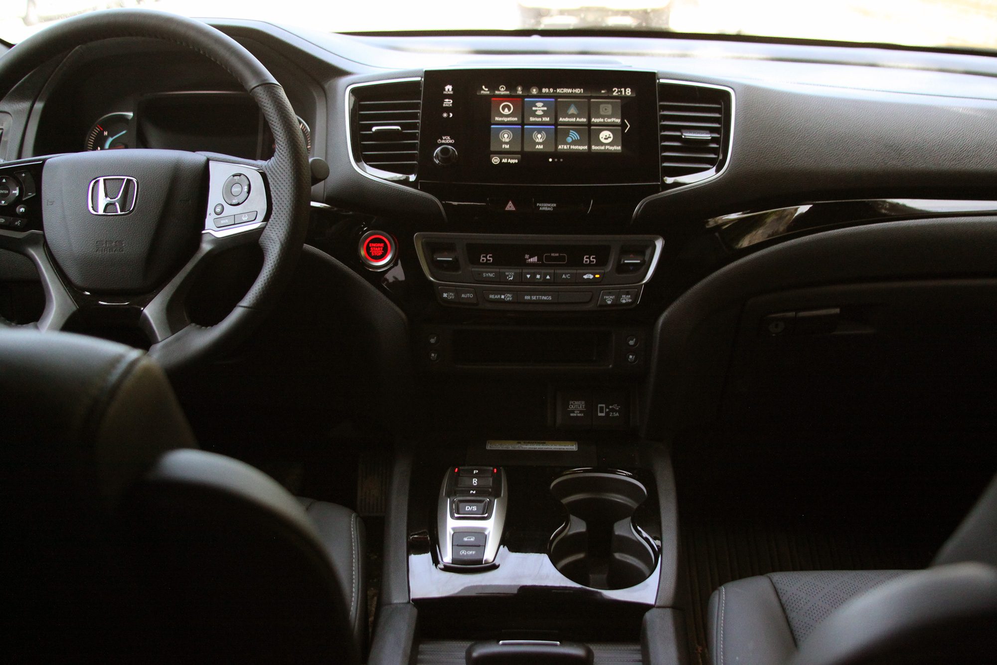 honda passport adventure lifestyle project review dash