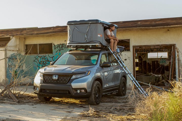 honda passport rooftop tent