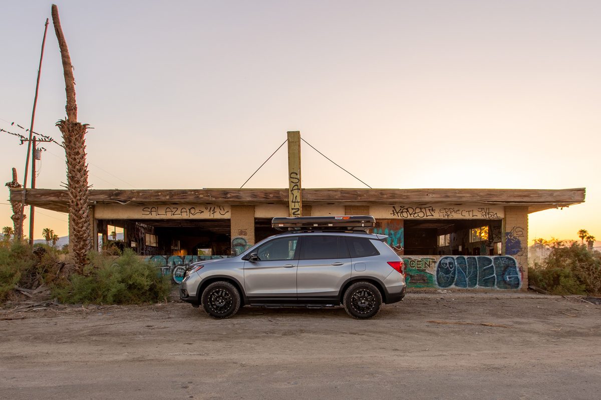honda passport side
