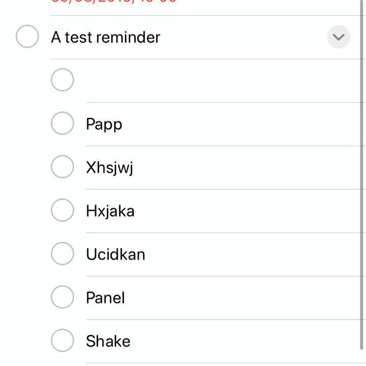 how to use reminders in ios 13 adding subtasks 2