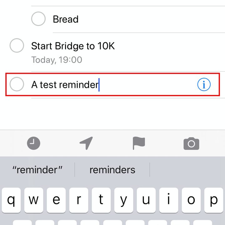 how to use reminders in ios 13 creating reminder 3